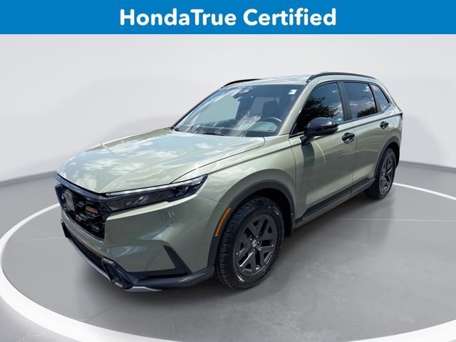 Ash Green Metallic 2026 Honda CR-V Hybrid SUV / Crossover All-Wheel Drive Continuously Variable Transmission