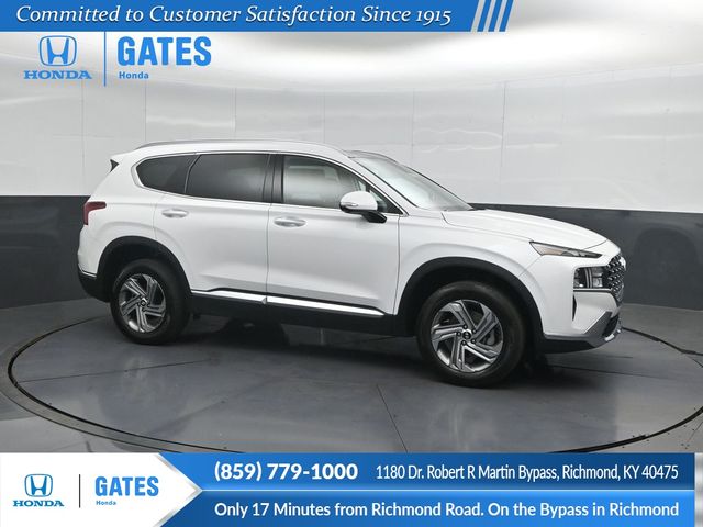 Serenity White Pearl 2023 Hyundai Santa Fe SUV / Crossover All-Wheel Drive 8-Speed Automatic