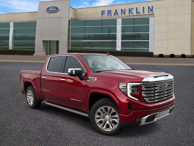 Volcanic Red 2023 GMC Sierra 1500 Denali Crew Cab 4WD Pickup Truck Four-Wheel Drive Automatic