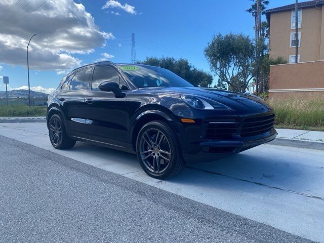 Blue 2021 Porsche Cayenne AWD SUV / Crossover All-Wheel Drive 8-Speed Automatic