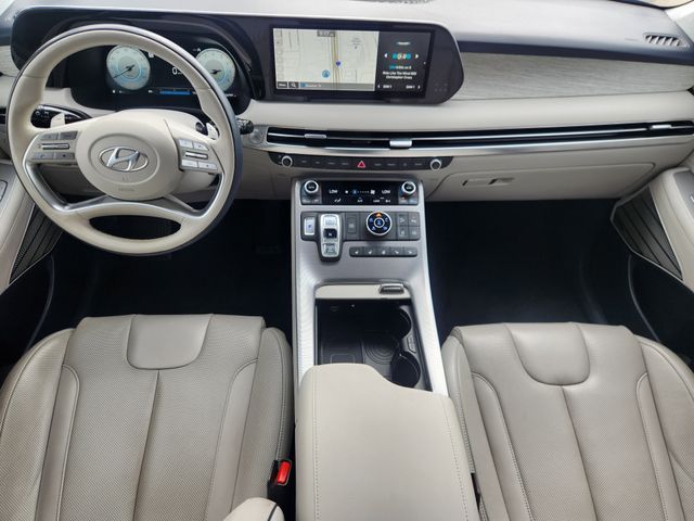 2023 Hyundai Palisade Calligraphy Red at Texan Dodge Chrysler Jeep Ram