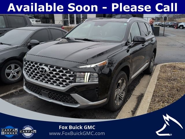 Twilight Black 2022 Hyundai Santa Fe SEL AWD SUV / Crossover All-Wheel Drive 8-Speed Automatic