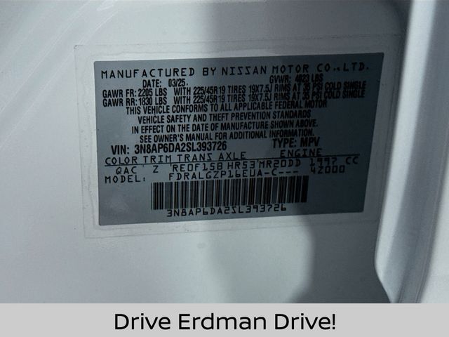 Used 2025 Nissan Kicks SUV