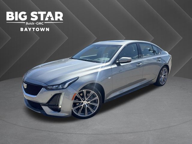 2023 Cadillac CT5 Sport Silver at Bayway Cadillac of The Woodlands