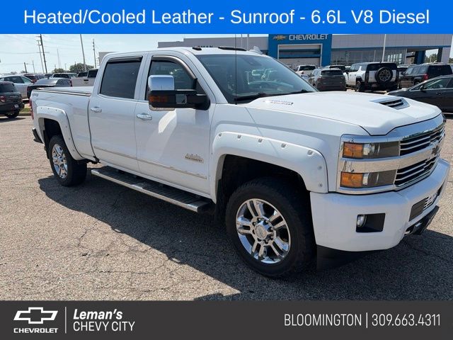 Summit White 2017 Chevrolet Silverado 2500HD Pickup Truck Four-Wheel Drive 6-Speed Automatic