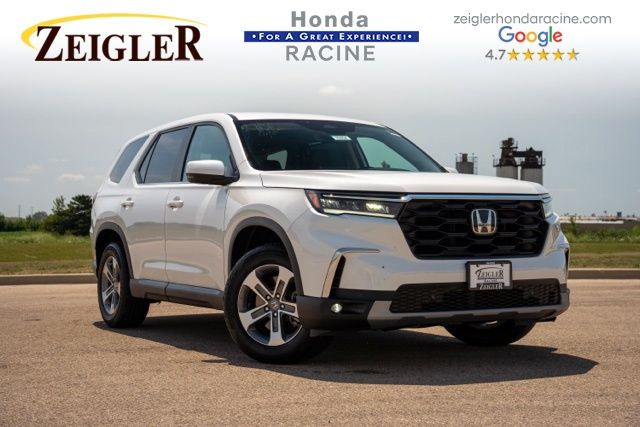 Platinum White Pearl 2025 Honda Pilot SUV / Crossover All-Wheel Drive Automatic