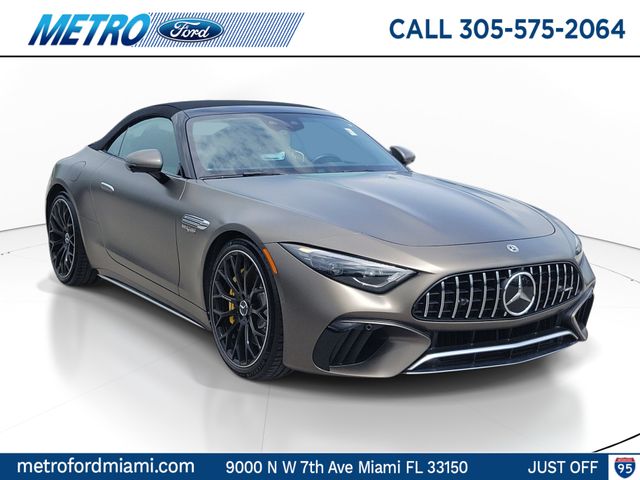 MANUFAKTUR Monza Gray Magno 2022 Mercedes-Benz SL-Class Convertible All-Wheel Drive 9-Speed Automatic