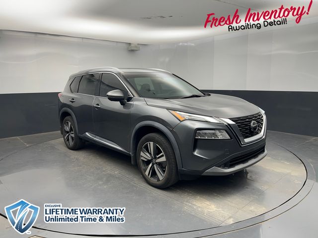 2021 Gun Metallic Nissan Rogue SL SUV
