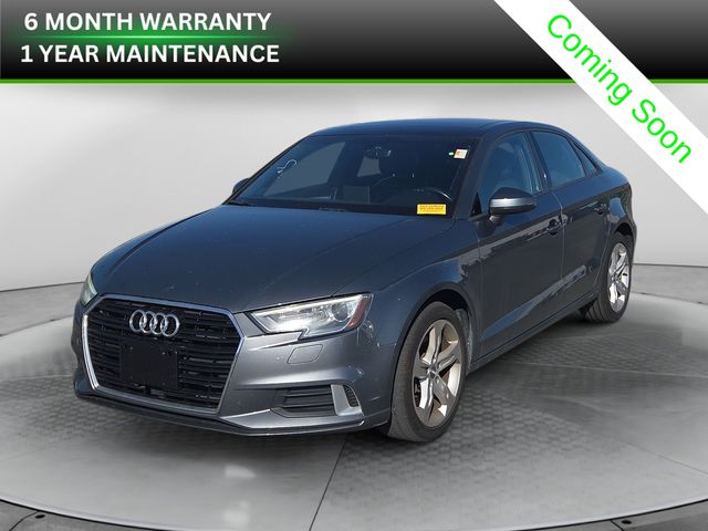 Monsoon Gray Metallic 2018 Audi A3 2.0T Premium Sedan FWD Sedan Front-Wheel Drive 6-Speed Automatic