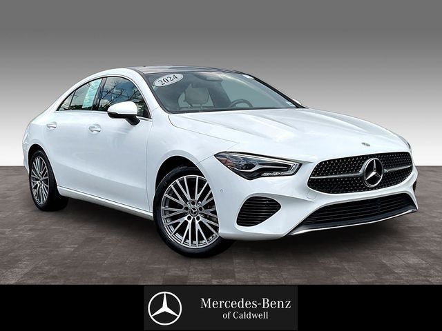 Polar White 2024 Mercedes-Benz CLA Coupe All-Wheel Drive 8-Speed Dual Clutch
