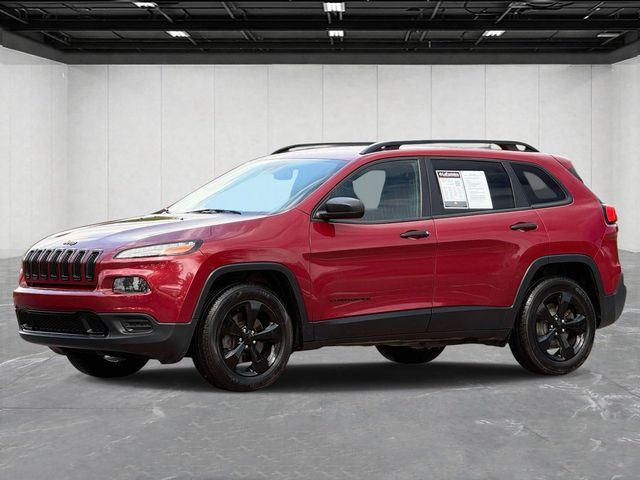 Deep Cherry Red 2016 Jeep Cherokee SUV / Crossover Four-Wheel Drive 9-Speed Automatic