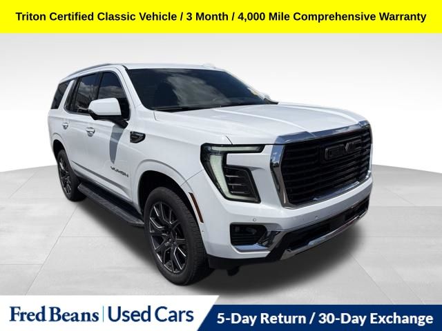 Summit White 2025 GMC Yukon Elevation 4WD SUV / Crossover Four-Wheel Drive