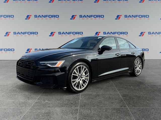 Mythos Black Metallic 2022 Audi A6 quattro Premium Plus 55 TFSI Sedan All-Wheel Drive 7-Speed Automatic