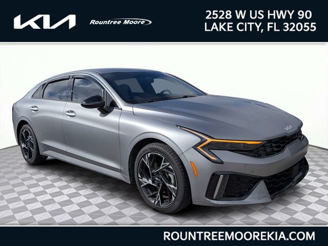 Gray (Steel) 2025 Kia K5 Sedan Front-Wheel Drive 8-Speed Automatic