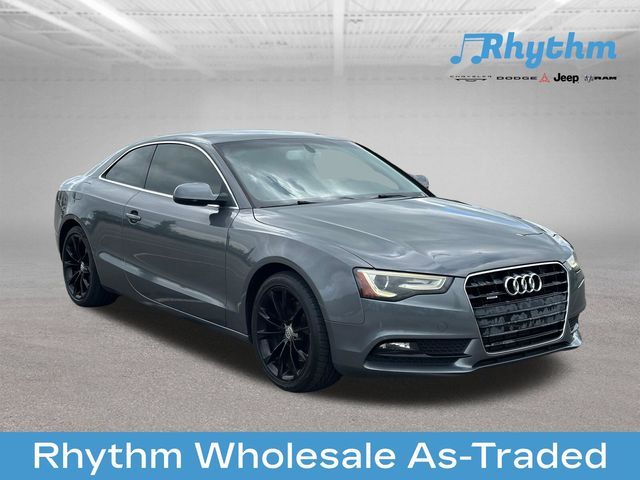 Monsoon Gray Metallic 2014 Audi A5 Coupe All-Wheel Drive 8-Speed Automatic