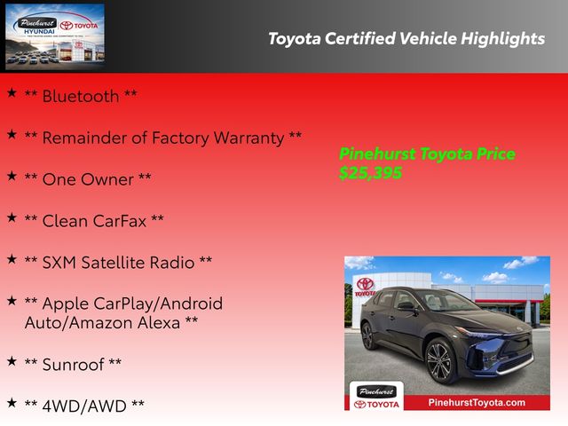 Used 2024 Toyota bZ4X SUV