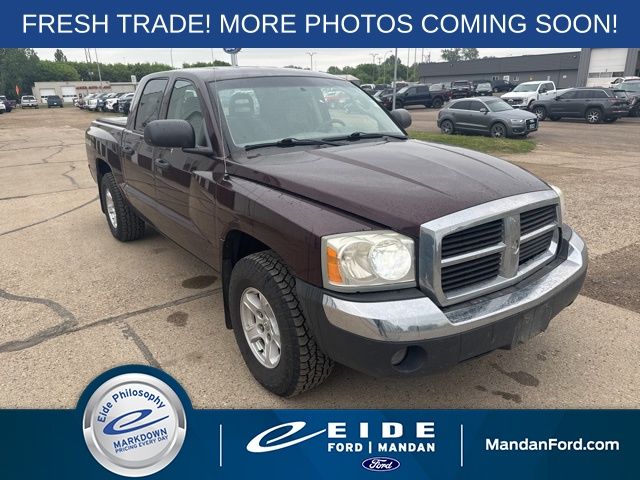 Gray 2005 Dodge Dakota SLT Quad Cab 4WD Pickup Truck Four-Wheel Drive Automatic