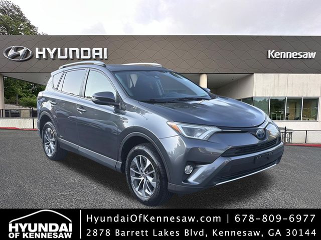Magnetic Gray Metallic 2016 Toyota RAV4 Hybrid SUV / Crossover All-Wheel Drive Continuously Variable Transmission