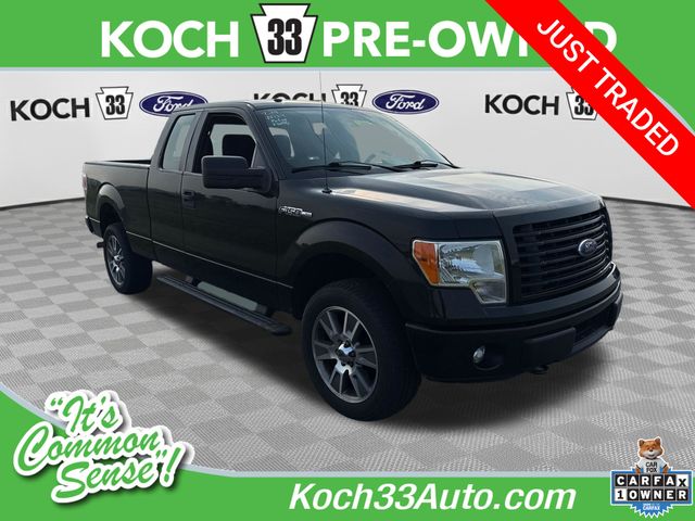 Tuxedo Black Metallic 2014 Ford F-150 Pickup Truck Four-Wheel Drive 6-Speed Automatic