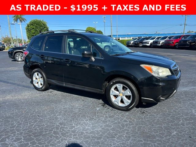 Crystal Black 2014 Subaru Forester 2.5i Limited SUV / Crossover All-Wheel Drive Continuously Variable Transmission