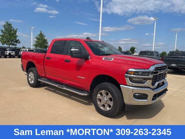 Flame Red Clearcoat 2026 RAM 2500 Big Horn Crew Cab 4WD Pickup Truck Four-Wheel Drive 8-Speed Automatic