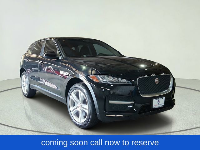 Black 2017 Jaguar F-PACE SUV / Crossover All-Wheel Drive 8-Speed Automatic