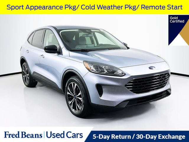 Blue Silver Metallic 2022 Ford Escape SE AWD SUV / Crossover All-Wheel Drive 8-Speed Automatic