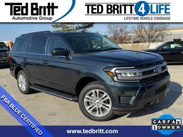 Stone Blue Metallic 2022 Ford Expedition XLT 4WD SUV / Crossover Four-Wheel Drive Automatic