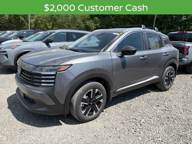 Gray (Gun Metallic) 2026 Nissan Kicks SUV / Crossover All-Wheel Drive Continuously Variable Transmission