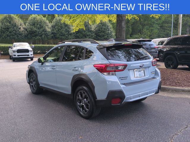 Used 2021 Gray Subaru Sport image 3