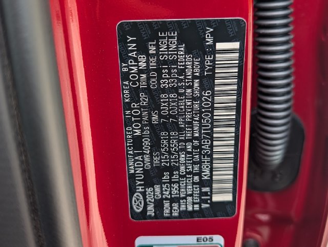 2026 Hyundai Kona SEL Sport Red at DeMontrond Automotive Group