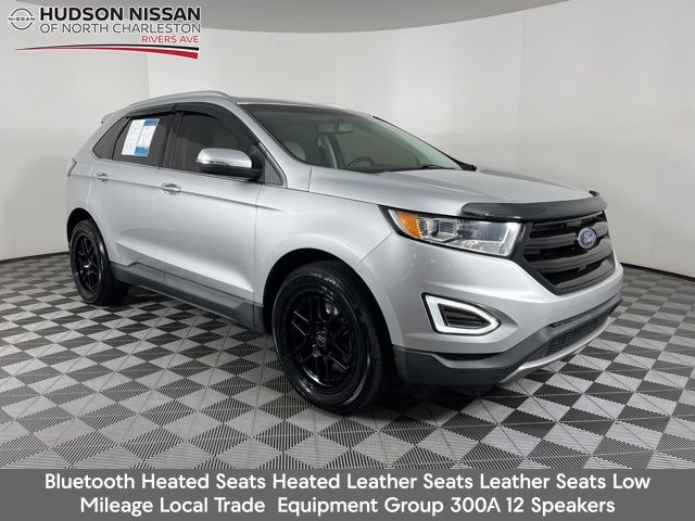 Ingot Silver 2015 Ford Edge Titanium AWD SUV / Crossover All-Wheel Drive 6-Speed Automatic