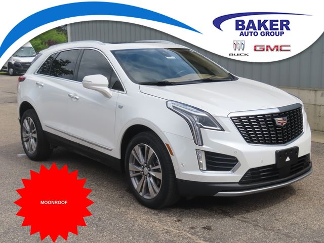 White 2022 Cadillac XT5 SUV / Crossover Four-Wheel Drive 9-Speed Automatic