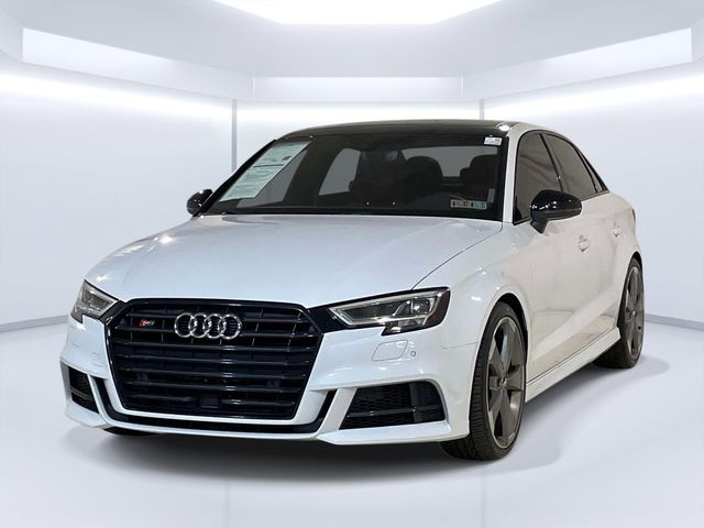 Glacier White Metallic 2019 Audi S3 Sedan All-Wheel Drive 7-Speed Automatic