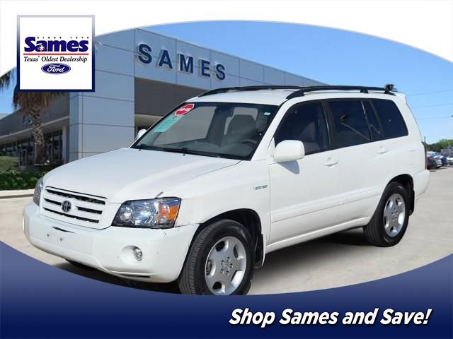 Super White 2004 Toyota Highlander SUV / Crossover 5-Speed Automatic Overdrive