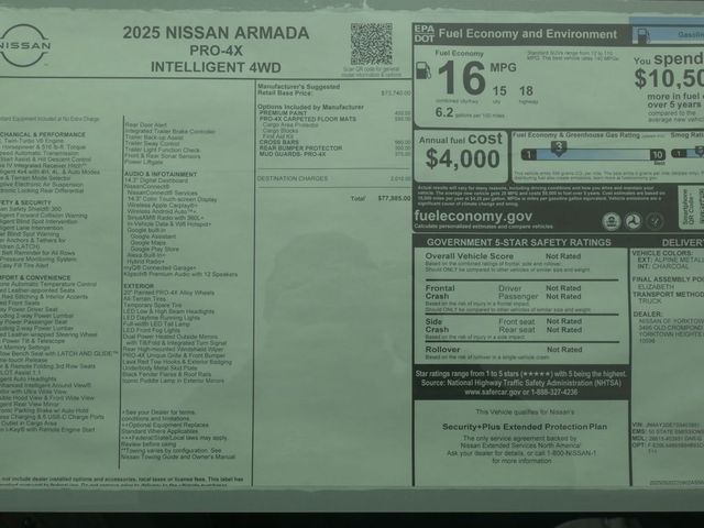 2025 Nissan Armada PRO-4X - Photo 52