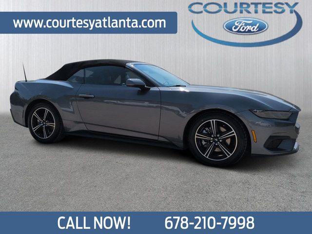 Carbonized Gray Metallic 2025 Ford Mustang Convertible Rear-Wheel Drive Automatic