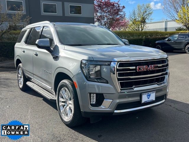 Sterling Metallic 2023 GMC Yukon SLT 4WD SUV / Crossover Four-Wheel Drive