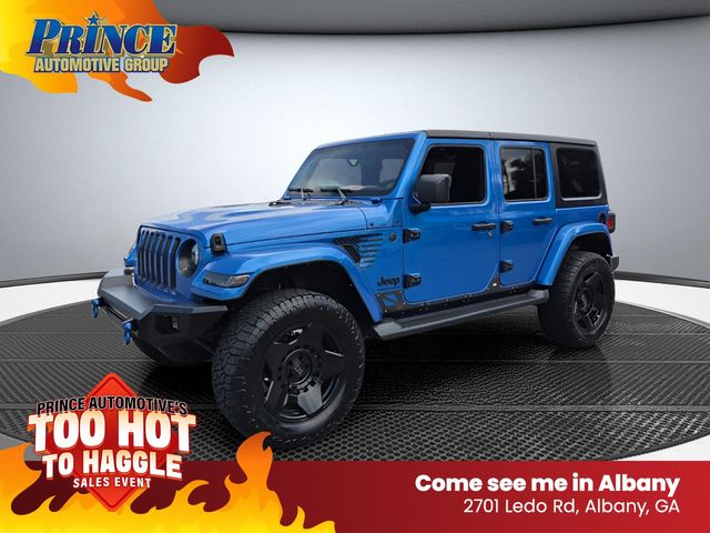 Hydro Blue Pearl Coat 2023 Jeep Wrangler SUV / Crossover Four-Wheel Drive 8-Speed Automatic