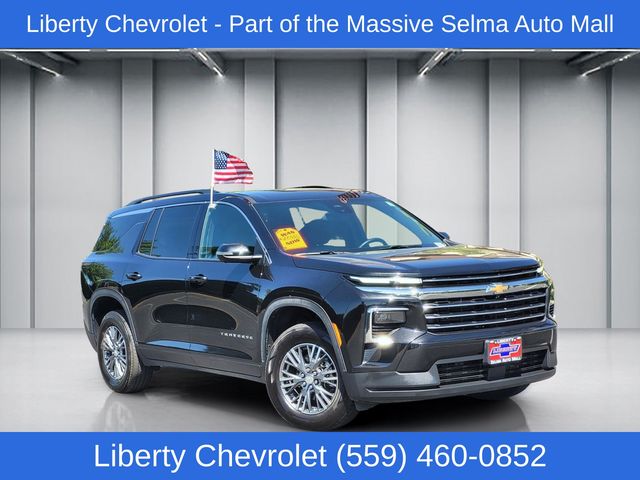 Black Metallic 2024 Chevrolet Traverse SUV / Crossover Front-Wheel Drive 8-Speed Automatic
