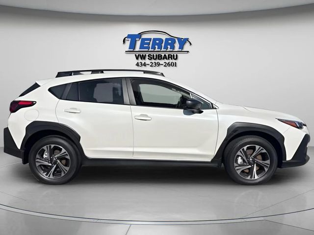 Crystal White Pearl 2025 Subaru Crosstrek Premium AWD SUV / Crossover All-Wheel Drive Continuously Variable Transmission