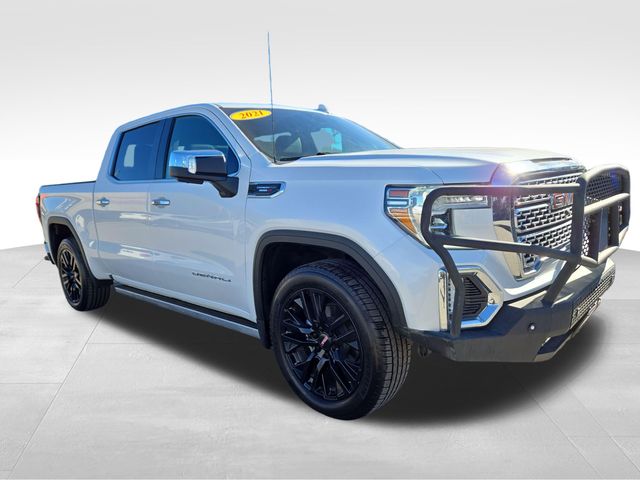 White Frost Tricoat 2021 GMC Sierra 1500 Pickup Truck Four-Wheel Drive Automatic