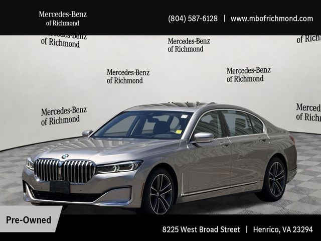 Cashmere Silver Metallic 2022 BMW 7 Series 750i xDrive AWD Sedan All-Wheel Drive 8-Speed Automatic