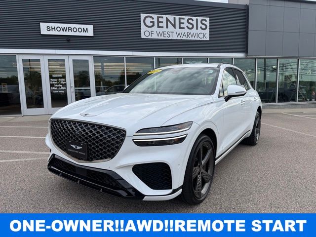 Alta White 2024 Genesis GV70 3.5T Sport AWD SUV / Crossover All-Wheel Drive 8-Speed Automatic