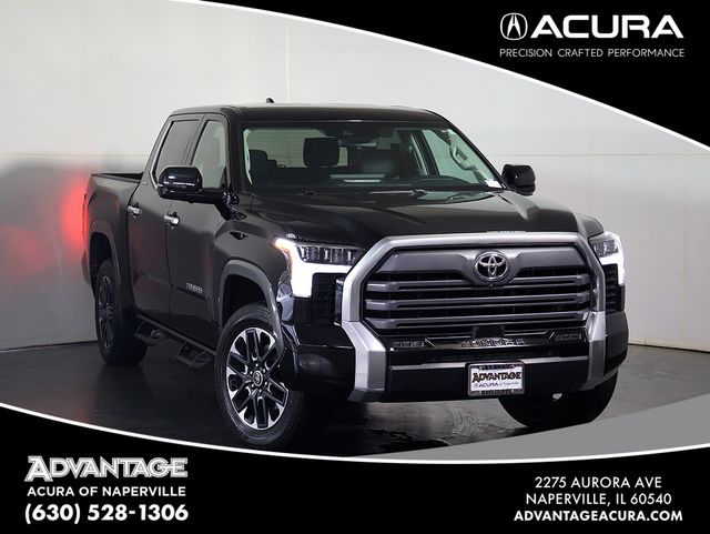 Midnight Black Metallic 2023 Toyota Tundra Pickup Truck Four-Wheel Drive Automatic