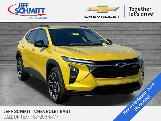 Nitro Yellow Metallic 2025 Chevrolet Trax SUV / Crossover Front-Wheel Drive 6-Speed Automatic
