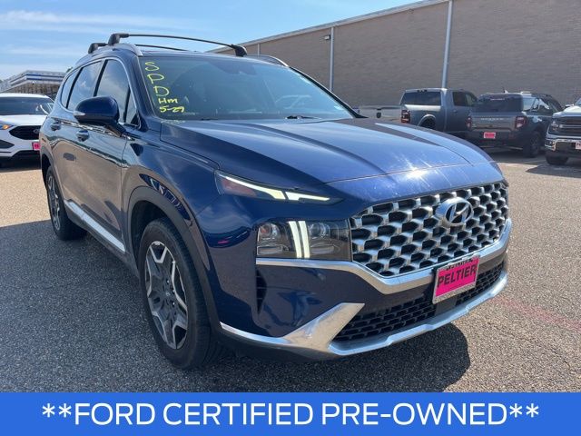Stormy Blue 2023 Hyundai Santa Fe Limited FWD SUV / Crossover Front-Wheel Drive Automatic