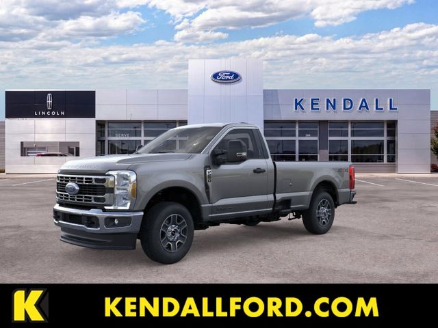 Gray Metallic 2025 Ford F-250 Super Duty Pickup Truck Four-Wheel Drive Automatic