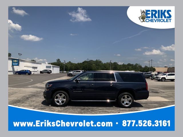 Blue Velvet Metallic 2017 Chevrolet Suburban SUV / Crossover Four-Wheel Drive 6-Speed Automatic Overdrive