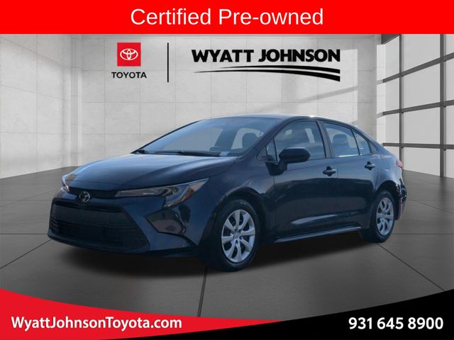 Blueprint 2024 Toyota Corolla Sedan Front-Wheel Drive Continuously Variable Transmission